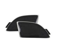 HETEVSCCK 2 Uds Lámpara Reflectora Parachoques Trasero Freno Parada Trasera Luz Trasera Giratoria Para Mazda 3 Para Axela Hatchback 2013-2016 (Black)