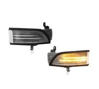 HETEVSCCK Conjunto Intermitentes Dinámicos Espejos Laterales Coche Para Subaru Para Forester Para Outback Para Impreza WRX STI Para Crosstrek XV (Plata)