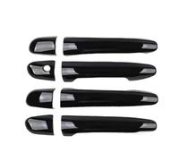 HETEVSCCK Cubierta De Panel Para Manija De Puerta Exterior De Auto, Color Negro Brillante De ABS Para Mazda 2 Demio 3 5 6 8 CX3 CX5 CX8 CX9 MX5(No Smart Hole RHD)