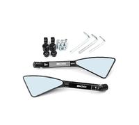 HETEVSCCK Espejo Universal para Motocicleta para Kawasaki Z900 Z 900 CNC, Espejo Retrovisor Lateral Accesorios para Espejo Retrovisor De Motocicleta(Negro)