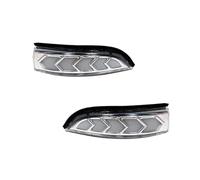 HETEVSCCK Espejos Laterales LED Dinámicos Con Intermitentes Secuenciales Para Toyota Para Prius C Para Venza Para Avalon Para Corolla Para Scion IM (Clear Lens)