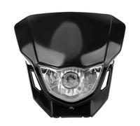 HETEVSCCK Faro Delantero De Motocicleta Halógeno H4 Para WR250F WR450F YZ250F YZ450F 2015 2016 2017 2018 2019 (Black)