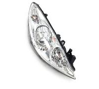 HETEVSCCK Faro Delantero para Parachoques de Coche para Peugeot 307 2004-2008 (Left Side, Electric)