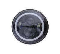 HETEVSCCK Faros Delanteros LED De 7 Pulgadas H4 DRL Redondos De 7 Pulgadas Para Hummer H1 H2 (1pcs)