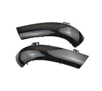 HETEVSCCK Intermitente LED Dinámico Espejo Lateral Para VW Para Golf 5 GTI V MK5 Para Jetta Para Passat B5.5 B6 Para Sharan EOS (Black)