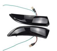 HETEVSCCK Intermitente LED Secuencial Espejo Lateral Para Ford Para Fiesta MK6 VI/UK MK7 2008-2017 Para B-Max 2012-2017 (Yellow Blue)