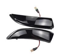 HETEVSCCK Intermitente LED Secuencial Espejo Lateral Para Ford Para Fiesta MK6 VI/UK MK7 2008-2017 Para B-Max 2012-2017 (Amarillo)