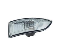 HETEVSCCK Intermitente Retrovisor Con Lente Transparente Sin Bombilla Para Renault Para Megane 3 Para Latitude Para Fluence Para Scenic III 261656470R (izquierda)