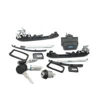 HETEVSCCK Kit Completo De Cerraduras Para VW Para Golf MK2: Manijas De Puertas, Portón Trasero Y Encendido (2 Llaves Idénticas).