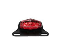 HETEVSCCK Luz Freno Trasera Trasera LED para Motocicleta para Triumph para British para Cafe para Racer Luz(Red)