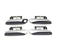 HETEVSCCK Manija De Entrada De Cuatro Puertas Para VW ID4 ID6 11G 837 205J/206E/205K/206D Color Gris Plata(1 set)