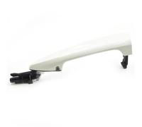 HETEVSCCK Manija De Puerta Exterior Trasera Izquierda/derecha Con Entrada Confort Para X5 F15 X6 F16 1 Pieza 51217433843 51217433844(Blanco,izquierda)