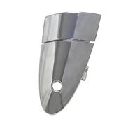 HETEVSCCK Manija Puerta Coche 72141-SZT-G01 72181-SZT-003 Cubierta Exterior Manija Puerta Izquierda/derecha Para CRZ CR-Z 2011 2012 2013 2014 2015 LHD(Chrome R Hole)