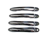 HETEVSCCK Manija Puerta Coche 8 Piezas Tapas Embellecedoras Para Manijas Puertas Exteriores Coche Para Renault Para Laguna 3 III 2009-2012(C1)