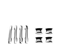 HETEVSCCK Manija Puerta Coche Cubierta Manija Puerta Lateral Exterior Adhesivo Decorativo Para Nissan Para Kicks 2025 2026(Chrome Set)