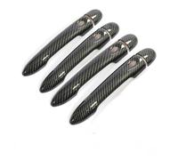 HETEVSCCK Manija Puerta Coche Embellecedor De Manija De Puerta Para Renault Para Megane 3 MK3 III 2008 2009 2010 2011 2012 2013 2014 2016(4Dr no key 4 buttons)