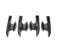 HETEVSCCK Manija Puerta Coche Para Civic De 10.ª Generación 2016 2017 2018 2019 2020 2021 Embellecedores Manija Puerta Exterior Coche 4 Unidades(Gloss Black)