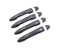 HETEVSCCK Manija Puerta Coche Para Renault Para Fluence 2009 2010 2011 2012 2013 2014 2015 2016 2017 2018 2019 Cubiertas Para Manijas Exteriores Puertas(No Keyhole 2 Buttons)