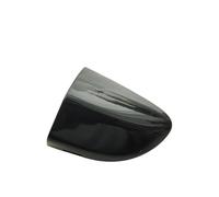 HETEVSCCK Manija Puerta Coche Tapa Cilindro Cerradura Manija Puerta Embellecedor Tapa 3C0837879 3C0837880 Para VW Para Passat B6 B7 R36 CC 358 R-L 2006-2017 LHD(Black,izquierda)