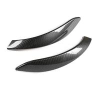 HETEVSCCK Manija Puerta Interior 2pcs Manija Puerta Interior Coche Cubiertas Fibra Carbono Mira Para Para Serie 4 F32 F33 F36 2014 2015 2016 2017 2018 2019 Accesorios Interiores