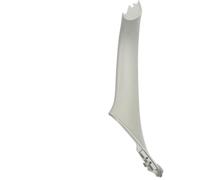 HETEVSCCK Manija Puerta Interior Para F10 F11 F18 F30 520i 525i 5-Series mano izquierda conducción coches estilo interior manija puerta interior Tire Empuñadura Cubierta agarre(Gray left)