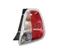 HETEVSCCK Para Fiat 500 Luz Trasera Parachoques Trasero Luz Trasera Freno Lámpara Señal Giro Marcha Atrás Sin Bombillas (Right Side)