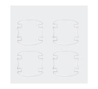 HETEVSCCK Para Jeep Para Renegade Para Compass Para Patriot Para Liberty Para Grand Cherokee Manija Puerta Coche Película Antiarañazos Protector Parachoques (2)