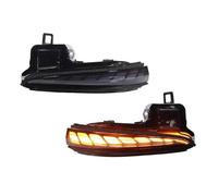 HETEVSCCK Para LM 2019 2020 2021 Indicadores Giro LED Dinámicos En Los Espejos Retrovisores Laterales Delanteros (Black Lens)