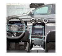 HETEVSCCK Para Mercedes Para Benz GLC 260 300 2023 2024 Protector De Pantalla De Vidrio Templado Radio Y GPS Coche