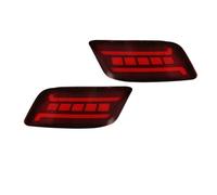HETEVSCCK Para Subaru Para Forester 2019 2020 2021 2022 2023 Reflector Parachoques Trasero Coche Luz Trasera Señal Giro Lámpara Freno (Red A)