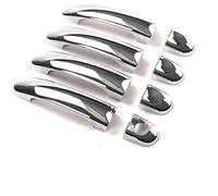 HETEVSCCK Para VW Para Amarok Para Pick-Up Para Touran MK1 Para Caddy Para Multivan Para Transporter T5 T6 Para Caravelle Cubierta Embellecedora Manija Puerta (1 Hole Handle Chrome)
