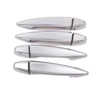 HETEVSCCK Para X1 F48 X2 F47 Serie 2 218i Gran Tourer F46 X5 F15 Cubierta De Panel De Manija Exterior De Automóvil Con Patrón De Fibra De Carbono(Chrome)