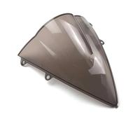 HETEVSCCK Parabrisas De Doble Burbuja para Motocicleta para CBR 1000 RR CBR1000RR 2012 2013 2014 2015 2016 Cubierta Protectora(Marrón)
