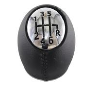 HETEVSCCK Perilla de cambio de marchas para Renault Espace MK4 2002-2008 MPV, Negro, ABS, Cuero PU, Talla única