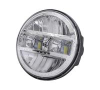 HETEVSCCK Proyector Faro LED Universal 5,75/7 Pulgadas Y 90W Para Harley Touring Para Softail Para Heritage Para Street Para Glide Para Road King (5.75 inches 1)