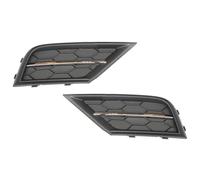 HETEVSCCK Rejilla De Luz Antiniebla Delantera Para VW Para Tiguan MK2 2017 2018 2019 2020 2021 Con Orificio Para Sensor 5NG853666C 5NG853665C (Without Hole)