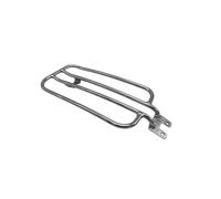 HETEVSCCK Soporte Equipaje Motocicleta Trasera Portaequipajes Negro Cromado Solo Asiento Portaequipajes Soporte Se Adapta para B&MW R18 para Classic R 18 100 Años 2020-2024 Portaequipajes(Chromed)