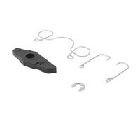 HETHLIF Juego de Trastorno de Arranque Fuera de Borda, Bail PAWL Outboard Inicio PAWL 677 15741 01 ABS Iron para 2 Tragados 4 a 5 Motores Externos
