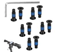 Heting-YQ 10 Piezas Tornillo Patinete Eléctrico Tornillos para Patinete con 1 Llave Allen Tornillo de Reemplazo para Patinete Eléctrico para Xiaomi M365 1S Pro Mi3 Ninebot MAX G30 ES F Series Scooter