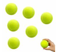Heting-YQ 6 Piezas Pelotas de Tenis Pelota de Tenis para Competición y Entrenamiento Recreational Tennis Balls para Juego y Diversión