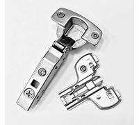 Hettich 110 - Bisagra de cierre suave para marco de cara, 0 mm o 4,5 mm