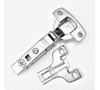 Hettich 110 - Bisagra de cierre suave para marco de cara de 0 mm o 4,5 mm