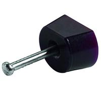 Hettich 9220049 lápiz de uñas (Soporte para estantería, también utilizable como protección para Suelos) - Marrón, plástico y Acero