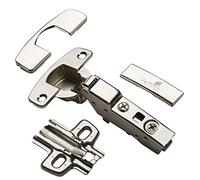 HETTICH Bisagra de cazoleta SENSYS 8645i TH52 tope medio 110° con amortiguador integrado, tapas de cubierta y placa de montaje (distancia 0 mm) de SOTECH