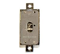 HETTICH Cerradura de barra giratoria DM15 con cierre sencillo a la derecha, niquelado, plateado