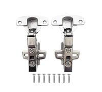 Hettich Sensys 8645i TH52 110 Grado Semisolapado Bisagras 9071206 Automática con Amortiguación Integrada Mecanismo de Cierre Automático para Puerta Mueble Armario de Cocina Juego de 2