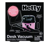 Aspiradora de Escritorio Hetty Hoover - Limpiador portátil y Ligero para teclados y Escritorio, Mini aspiradora Rosa, Producto Oficial Henry Hoover, Regalo Original