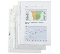 Hetzel Acco Hetzel Fundas de plástico transparentes para hojas (100 unidades, polipropileno)