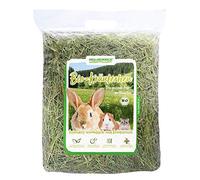 Heu-Heinrich 1 kg de hierbas aromáticas orgánicas - Heno de prado de montaña del parque natural de los bosques de Turingia - Heno para roedores - Para conejos, cobayas, hámsters, liebres y
