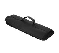 HEUchuan Bolsa Enrollable para Cubiertos Bolsa de Almacenamiento Impermeable Tela Oxford Negra, Estuche Enrollable for Cuchillos, Funda for Cubiertos, Bolsa Profesional for Cuchillas Chef
